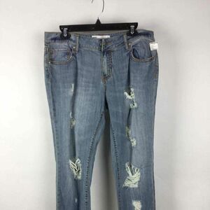 NWT RSQ Faded Blue Cotton‎ 5 Pocket Brooklyn Slouch